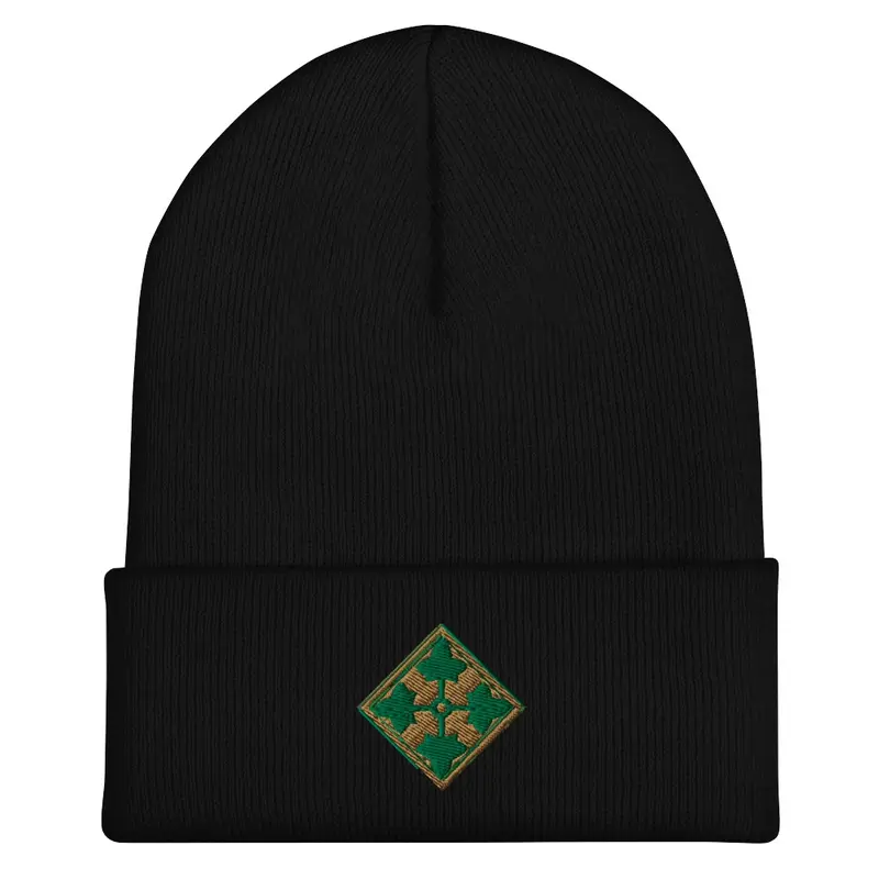 4th Infantry Division Beanie