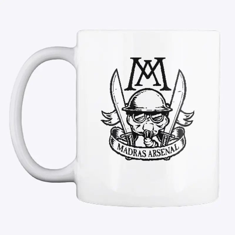 Gas Mask And Bolos Coffee Mug