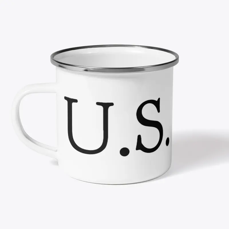 U.S. Stamped Camping Cup