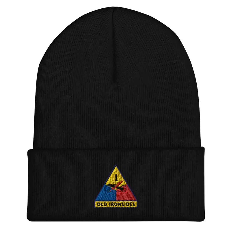 1st Armored Division Beanie
