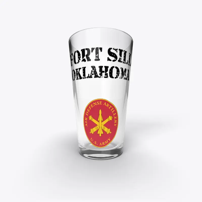 Fort Sill Beer Glass